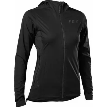 Cyklistická bunda Dámská bunda na kolo Fox FLEXAIR WATER JACKET W XL Černá