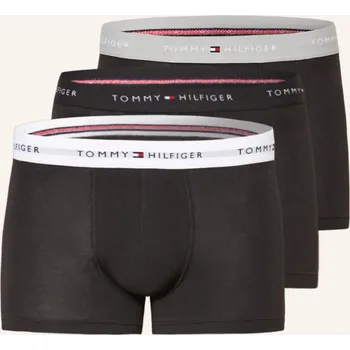 Boxerky Tommy Hilfiger Pánské Boxerky, 3 Kusy V Balení, černá, 54