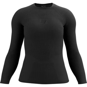 Dámské termotriko Compressport ON/OFF BASE LAYER LS TOP W M Černá