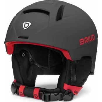 Lyžařská helma Briko CANYON M/L Tmavě šedá, Červená