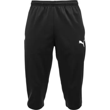 Pánské kalhoty Pánské 3/4 kalhoty Puma TEAMLIGA TRAINING 3/4 PANTS XL Černá, Bílá