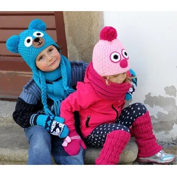 Čepice Pletex H055 zimní čepice (41-45 cm) Barevné provedení: světle růžová