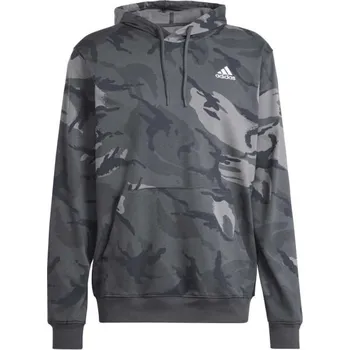 Pánská mikina Pánská mikina adidas BIG LOGO HOODIE XL Tmavě šedá, Šedá, Bílá