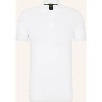 Pánská košile Boss Pánská Polokošile Z Piké Pio Regular Fit, bílá, 6XL