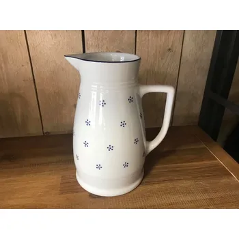 Prvorepublikový porcelánový silnostěnný džbán