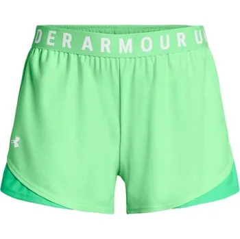Dámské kraťasy Dámské kraťasy Under Armour PLAY UP 3.0 XS Zelená, Světle zelená, Bílá