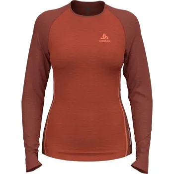 Dámské termotričko Odlo PERFORMANCE WOOL 150 L Červená