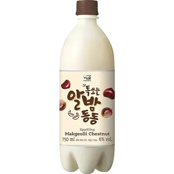 Limonáda Korejský nápoj s příchutí kaštanů Makgeolli 750 ml - Woorisool