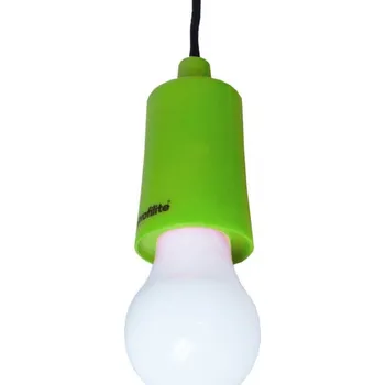 Kempingová svítilna na zavěšení Profilite BULB UNI Reflexní neon, Černá