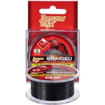 BENZAR ŠŇŮRA BRAIDED METHOD HOOKLINK 0,08 mm 10m 4,76kg