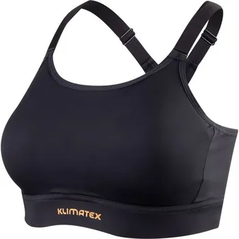 Podprsenka Dámská sportovní podprsenka Klimatex VESNA S Černá, Hnědá