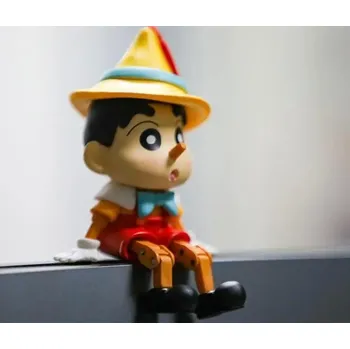 Figurka Pinocchiova akční figurka pro děti 8 cm