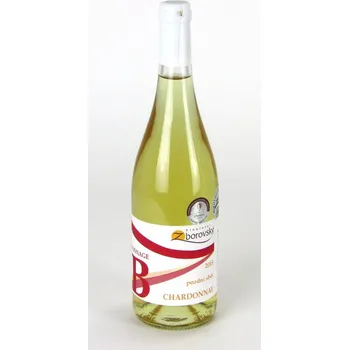 Víno Chardonnay batonnage - pozdní sběr - suché - Zborovský 0.75 l