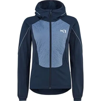 Dámská větrovka Dámská sportovní bunda KARI TRAA TIRILL 2.0 XS Tmavě modrá, Světle modrá, Bílá