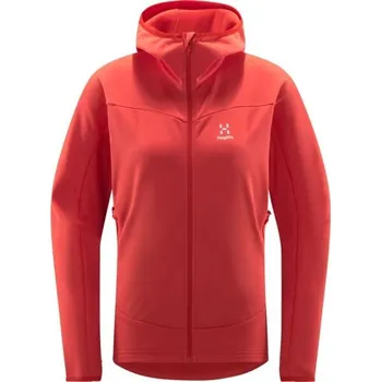Dámské oblečení Dámská mikina HAGLÖFS FROST MID HOOD W XL Růžová