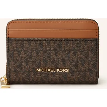 Kabelka Michael Kors Dámská Peněženka Jet Set, 252 brn/acorn, one size