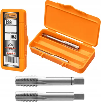 Závitořezný nástroj RICHMANN Závitník M16x1 mm, strojní metrický jemný závit 2-stupňový HSS