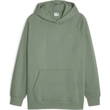 Pánská mikina Pánská mikina Puma CLASSICS + HOODIE XXL Zelená