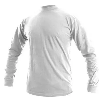 pracovní tričko Pánské tričko s dlouhým rukávem PETR, bílé, vel. 3XL