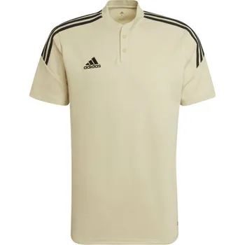 Pánské tričko Pánské polo tričko adidas CONDIVO 22 POLO SHIRT XS Žlutá, Bílá