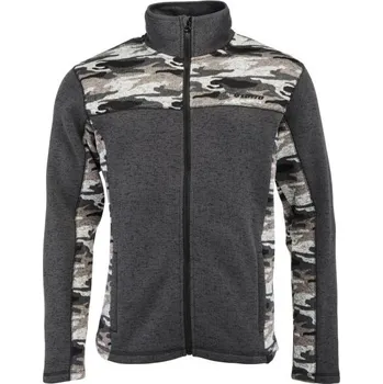 Pánská mikina Pánská mikina svetrového vzhledu Lotto YOYO CAMO S Tmavě šedá, Khaki, Bílá