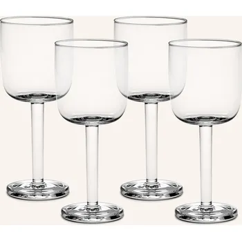 Sklenice Serax Sada 4 Skleniček Na Víno Base, bílá