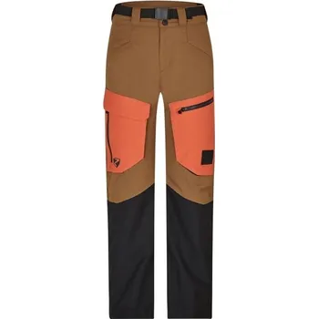 Chlapecké lyžařské/snowboardové kalhoty Ziener AKANDO 128 Hnědá, Černá, Lososová