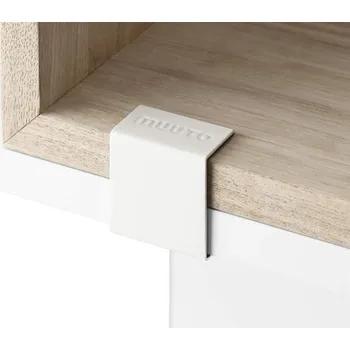 Věšák Muuto Svorky Stacked 2ks, white