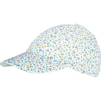 Čepice Dívčí čepice s kšiltem Lewro CELINA 8/11 Bílá, Mix