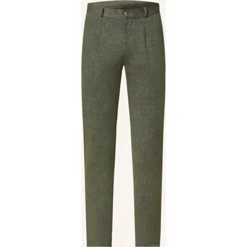 Pánské kalhoty Paul Pánské Oblekové Kalhoty Slim Fit Z Žerzeje, 750 olive, 90