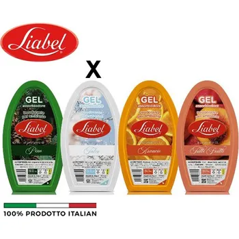 Aroma difuzér LIABEL Osvěžovač gel vanička 100g TALCO • BÍLÝ PUDR