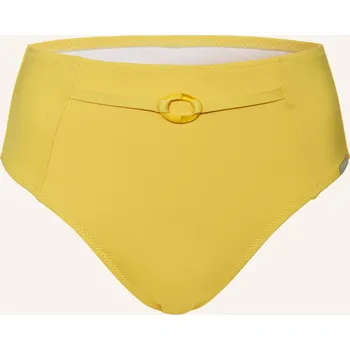 Dámské plavky Lidea Dámské High Waist Bikinové Kalhotky Summer Dive, žlutá, 44