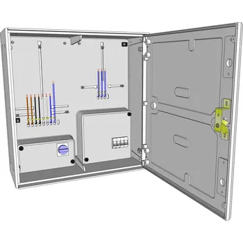 Rozvaděč Elektroměrový rozvaděč ELPLAST-KPZ PER 2F2/3f/63/EGD vestavná (Modul)