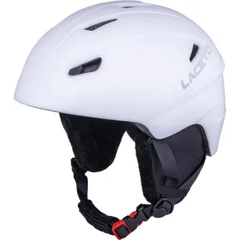 Lyžařská helma Laceto VALANGA M Bílá