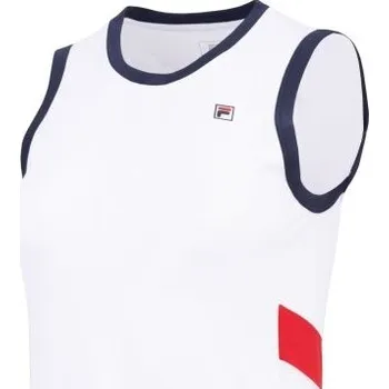 Dámské tílko Fila LISSY M Bílá, Tmavě modrá, Červená