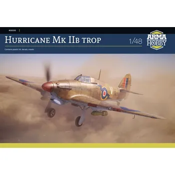 Plastikový model 1:48 Hawker Hurricane Mk.IIb Trop