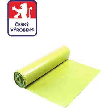 Pytle na odpadky Odpadový pytel žlutý 240 l, 80 mi, 100 x 120 cm 5 ks/role