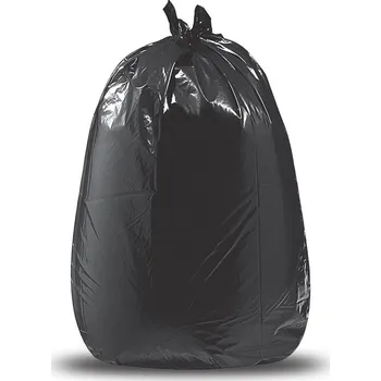 Pytle na odpadky Pytle na stavební suť, černé (LDPE) 70 x 110 cm 120L [10 ks]