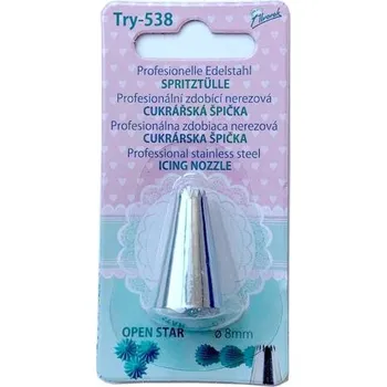 Alvarak Trezírovací špička otevřená hvězda 8 mm