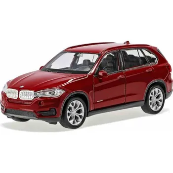 autíčko Welly BMW X5 Červené 1:34-39