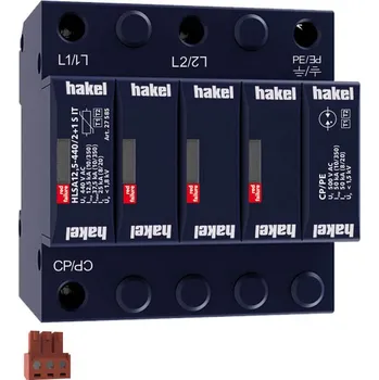 Přepěťová ochrana HAKEL 27585 HLSA12,5-440/2+1 S IT SPD typ 1+2 RP 0,64kč/ks