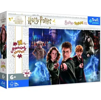 Hračka Trefl puzzle 160 XL dílků - Harry Potter, Kouzelný svět