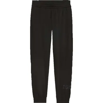 Dámské tepláky Puma ESSENTIALS + ANIMAL PANTS FL XS Černá, Tmavě šedá