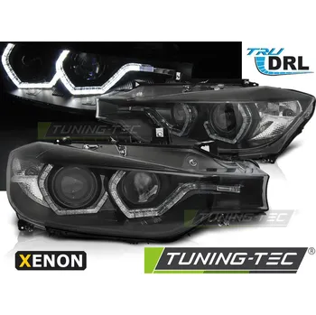 Přední světlomet XENON SVĚTLOMETY ANGEL EYES LED DRL BLACK pro BMW F30/F31 10.11 - 05.15