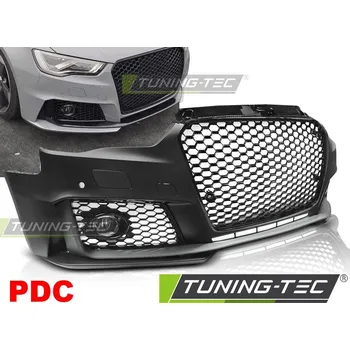 Nárazník PŘEDNÍ NÁRAZNÍK SPORT LESKLÁ ČERNÁ PDC pro AUDI A3 12-16