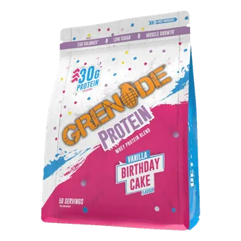 Protein Grenade Whey Protein 2kg - vanilkový narozeninový dort
