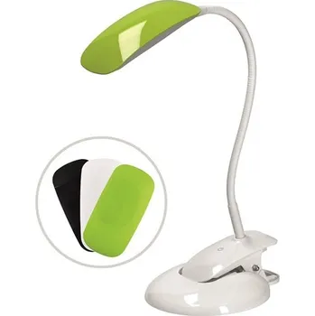 Lampička Stolní lampička FLAT s podstavcem i clipem - LED 5W - 4000K