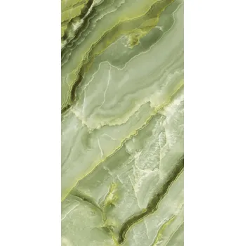 Dlažba SILVERADO INTERNATIONAL Rembo Onyx Green 60x120x0,85 Carving GVT PEI 4, R 9, TV 4 dlažba