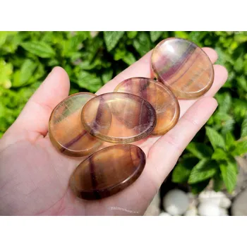 Přírodní kámen Fluorit žlutý masážní miska