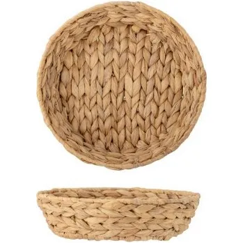 Bytová dekorace Košík Nessa Nature Hyacinth 27x7 cm